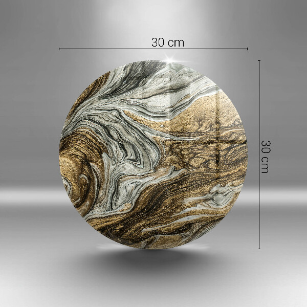 Kuchynská doska zo skla Bohatá abstrakcia