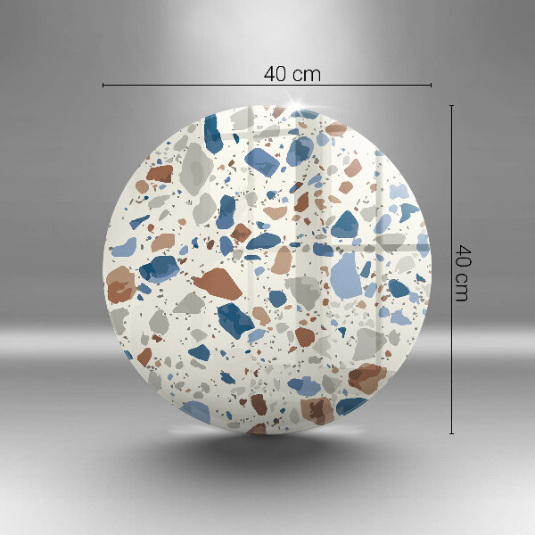 Kuchynská doska zo skla Dekoratívna kamenina