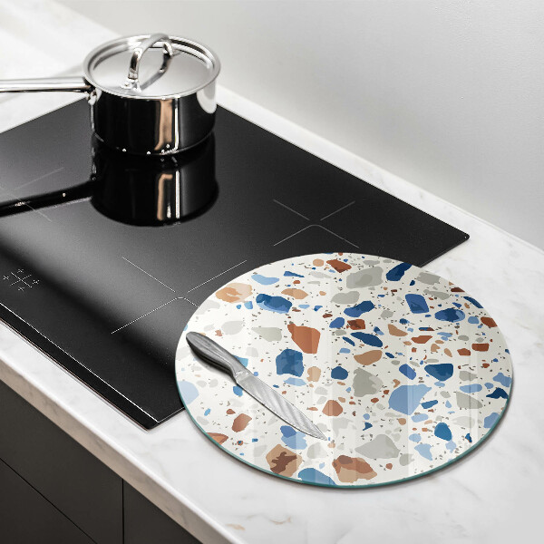 Kuchynská doska zo skla Dekoratívna kamenina