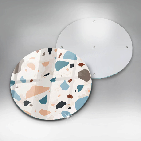 Kuchynská doska zo skla Dekoratívna kamenina