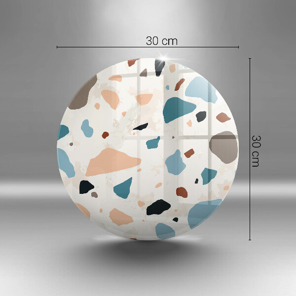 Kuchynská doska zo skla Dekoratívna kamenina