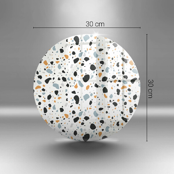 Kuchynská doska zo skla Dekoratívna kamenina