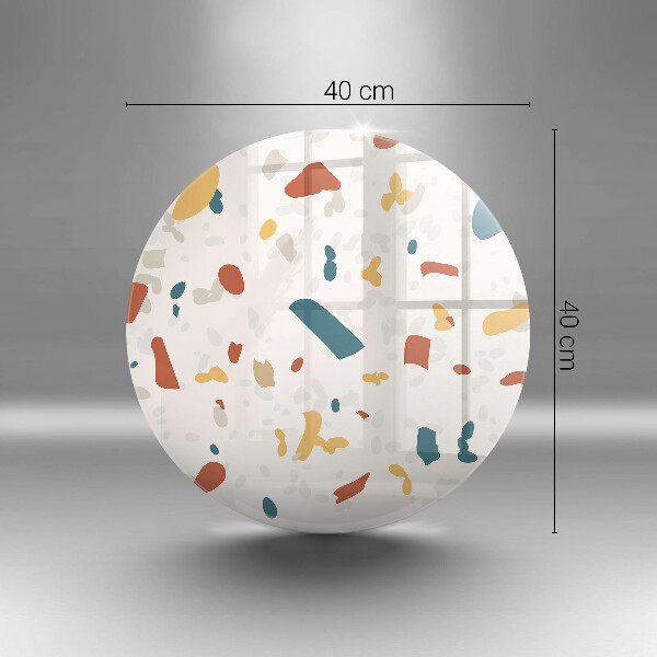 Kuchynská doska zo skla Dekoratívna kamenina