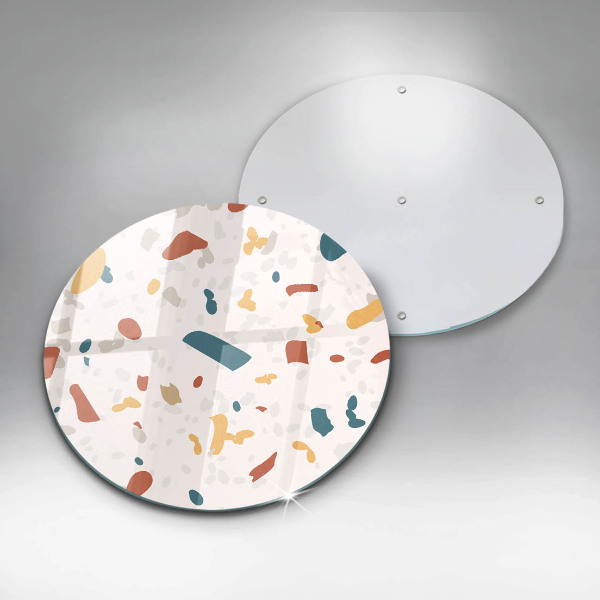 Kuchynská doska zo skla Dekoratívna kamenina