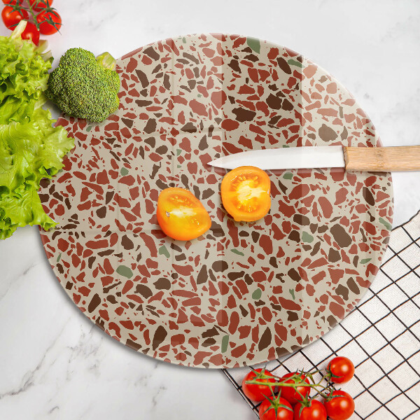 Kuchynská doska zo skla Jemná kamenina