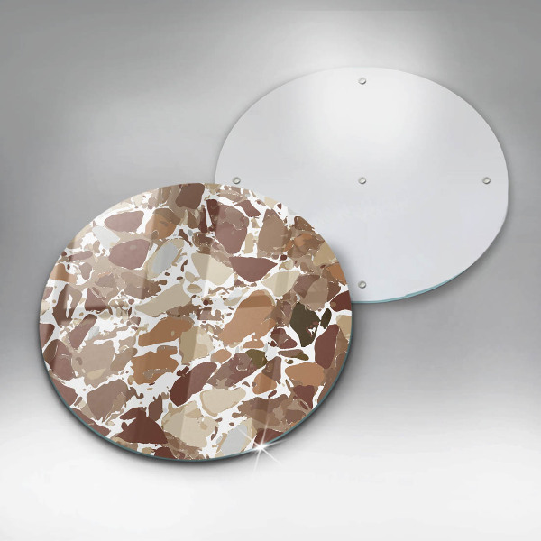 Kuchynská doska zo skla Kamenné ozdobné škvrny