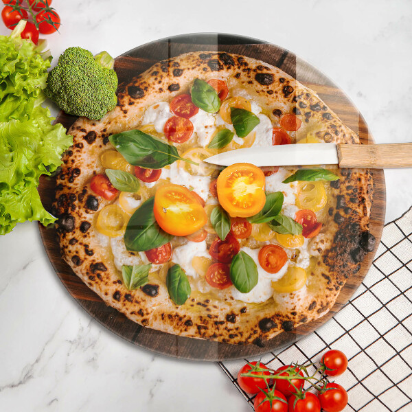 Kuchynská doska zo skla Talianska pizza