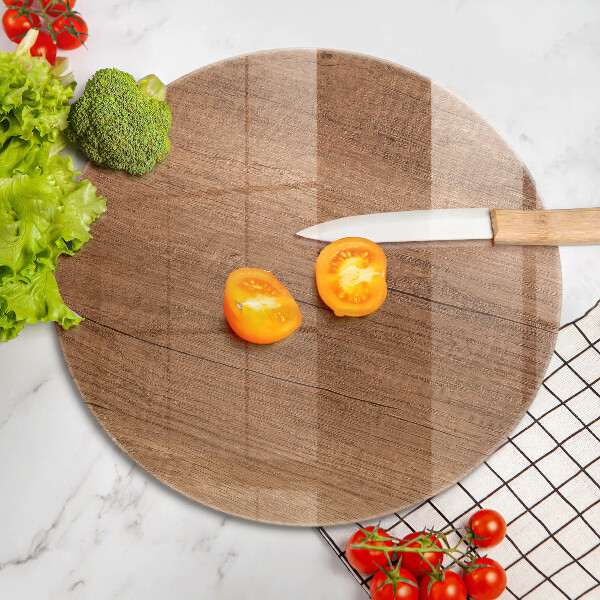 Kuchynská doska zo skla Textúra dreva