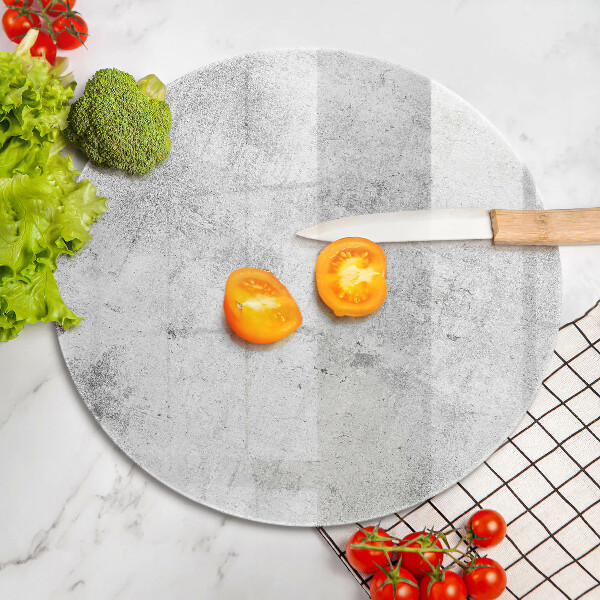 Kuchynská doska veľká zo skla Betónová textúra