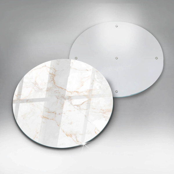 Kuchynská doska veľká zo skla Elegantný mramorový kameň