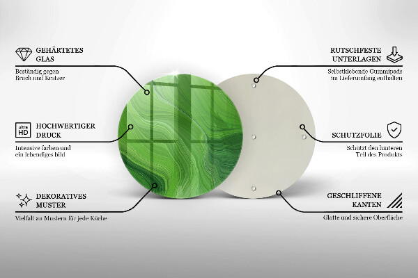 Kuchynská doska veľká zo skla Abstraktná textúra