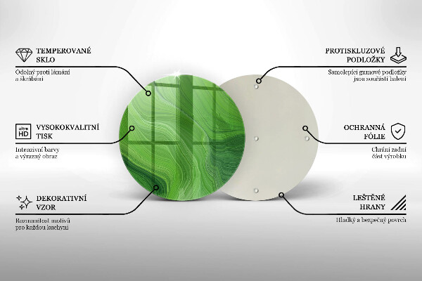 Kuchynská doska veľká zo skla Abstraktná textúra