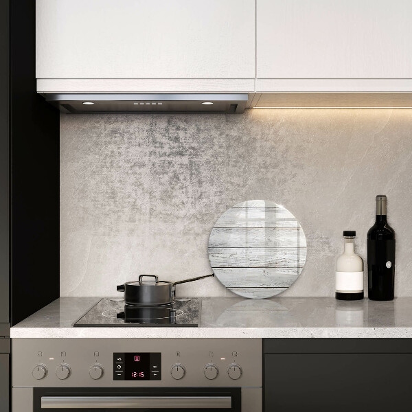 Kuchynská doska veľká zo skla Svetlé drevené dosky