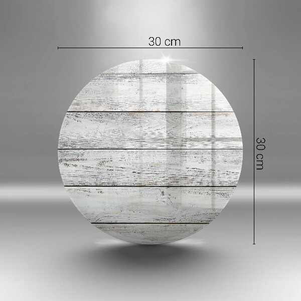 Kuchynská doska veľká zo skla Svetlé drevené dosky