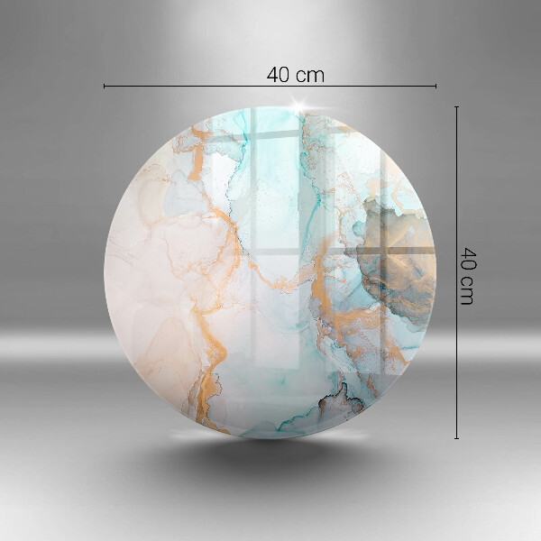 Kuchynská doska veľká zo skla Mramorová abstrakcia