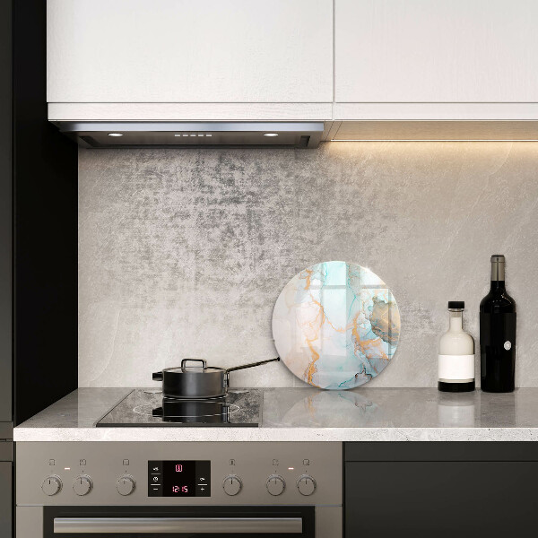 Kuchynská doska veľká zo skla Mramorová abstrakcia