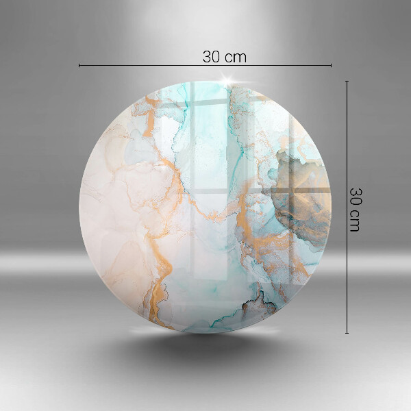 Kuchynská doska veľká zo skla Mramorová abstrakcia