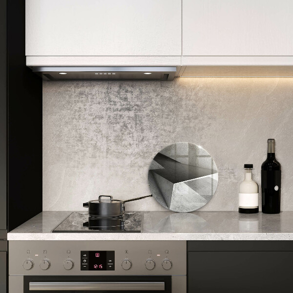 Kuchynská doska veľká zo skla Konkrétna abstrakcia