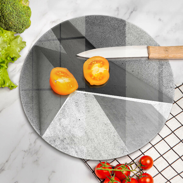 Kuchynská doska veľká zo skla Konkrétna abstrakcia