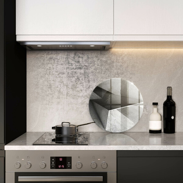 Kuchynská doska veľká zo skla Konkrétna abstrakcia