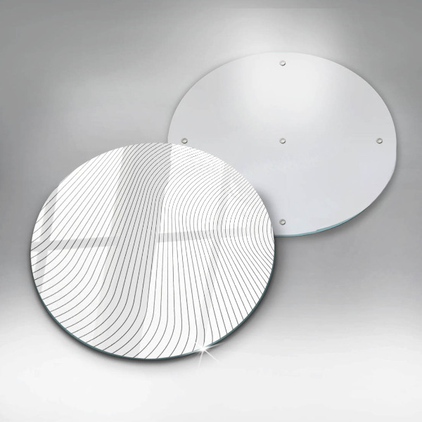 Kuchynská doska veľká zo skla Vzor moderných línií