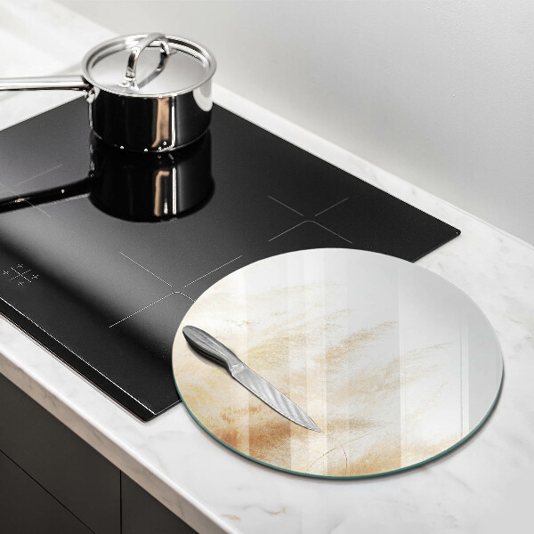 Kuchynská doska veľká zo skla Pampasová tráva