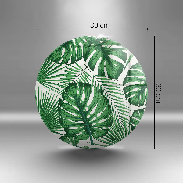 Kuchynská doska veľká zo skla Monstera odchádza