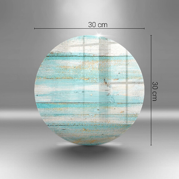 Kuchynská doska zo skla Vintage drevené dosky