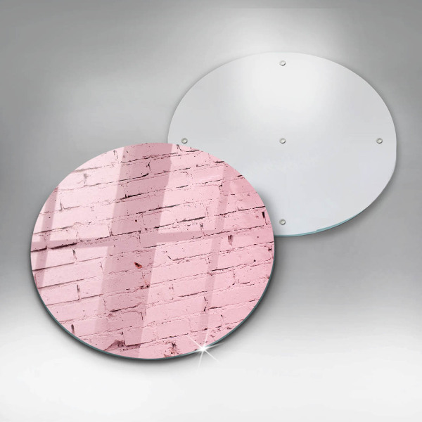 Kuchynská doska zo skla Pastelová tehlová stena