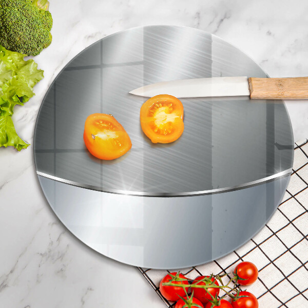 Kuchynská doska zo skla Kovový abstraktný vzor