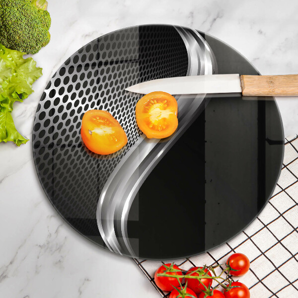 Kuchynská doska veľká zo skla Kovová konštrukcia