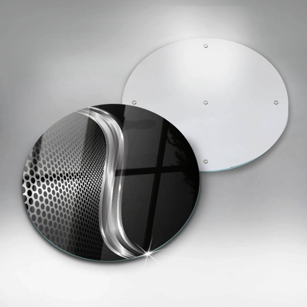 Kuchynská doska veľká zo skla Kovová konštrukcia