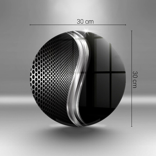 Kuchynská doska veľká zo skla Kovová konštrukcia