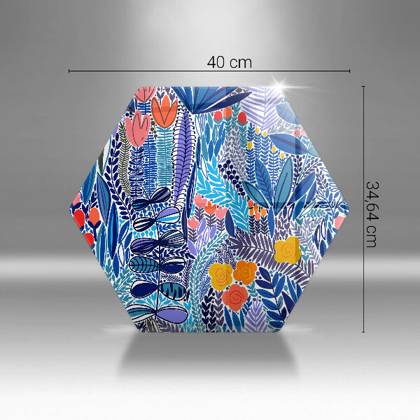 Kuchynská doska zo skla Maľovaná lúka