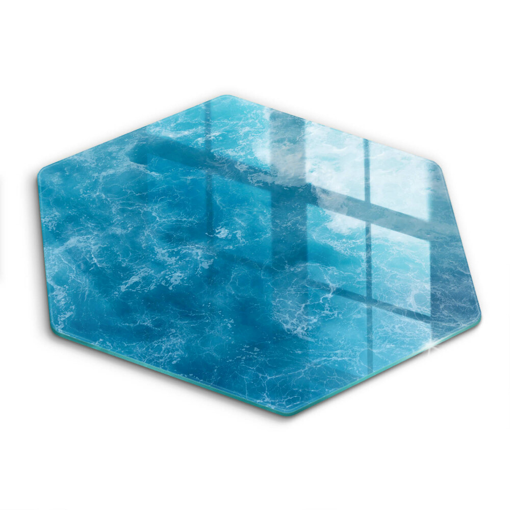 Kuchynská doska zo skla Modrá voda