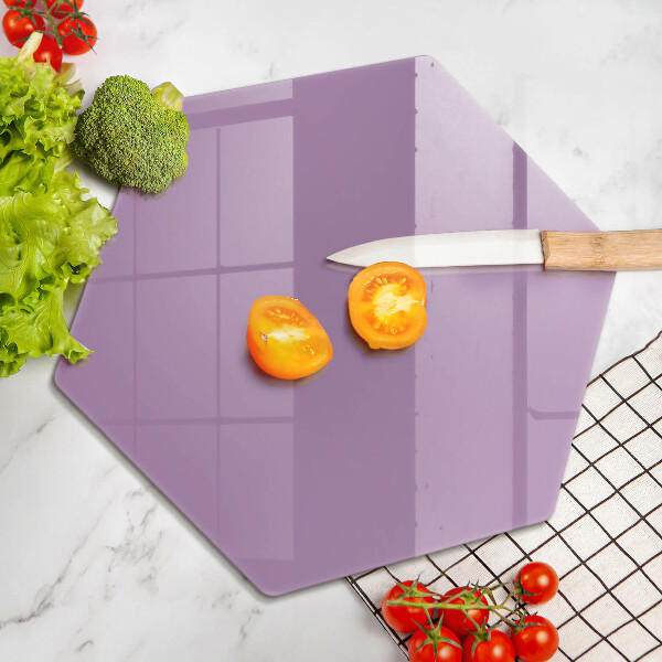 Kuchynská doska veľká zo skla Fialová farba