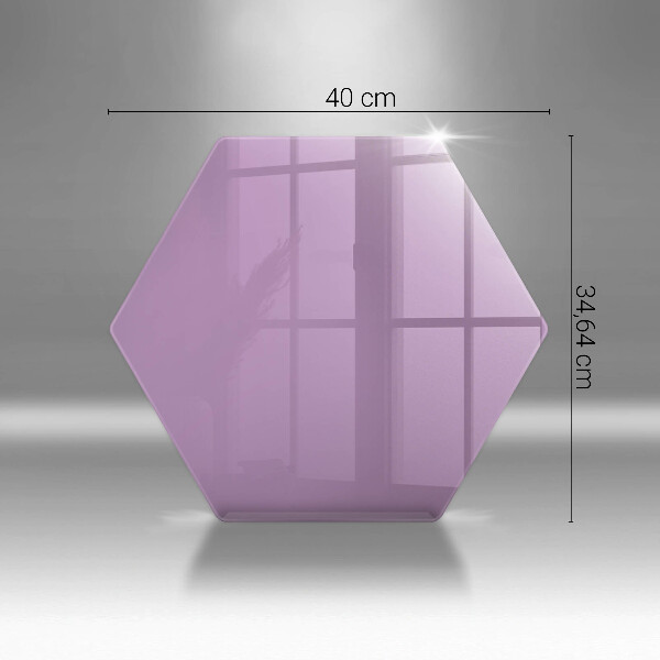 Kuchynská doska veľká zo skla Fialová farba