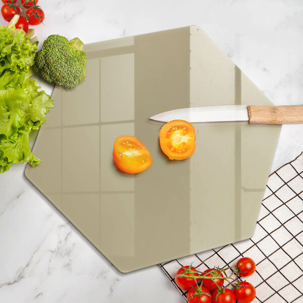 Kuchynská doska veľká zo skla Farba béžová