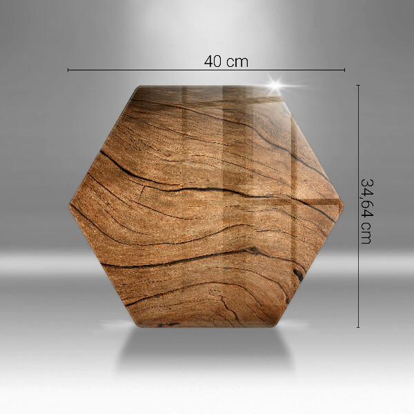 Kuchynská doska zo skla Textúra drevenej dosky
