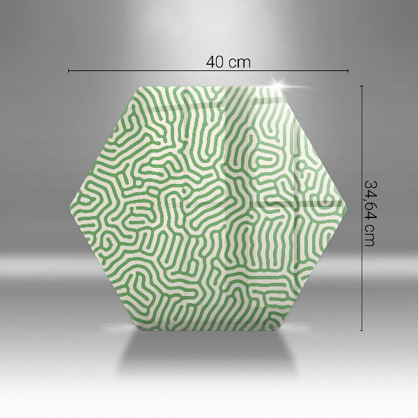 Kuchynská doska veľká zo skla Abstraktné línie