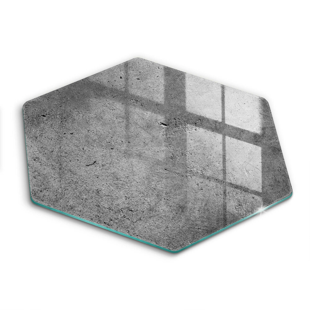 Kuchynská doska zo skla Textúra betónového kameňa