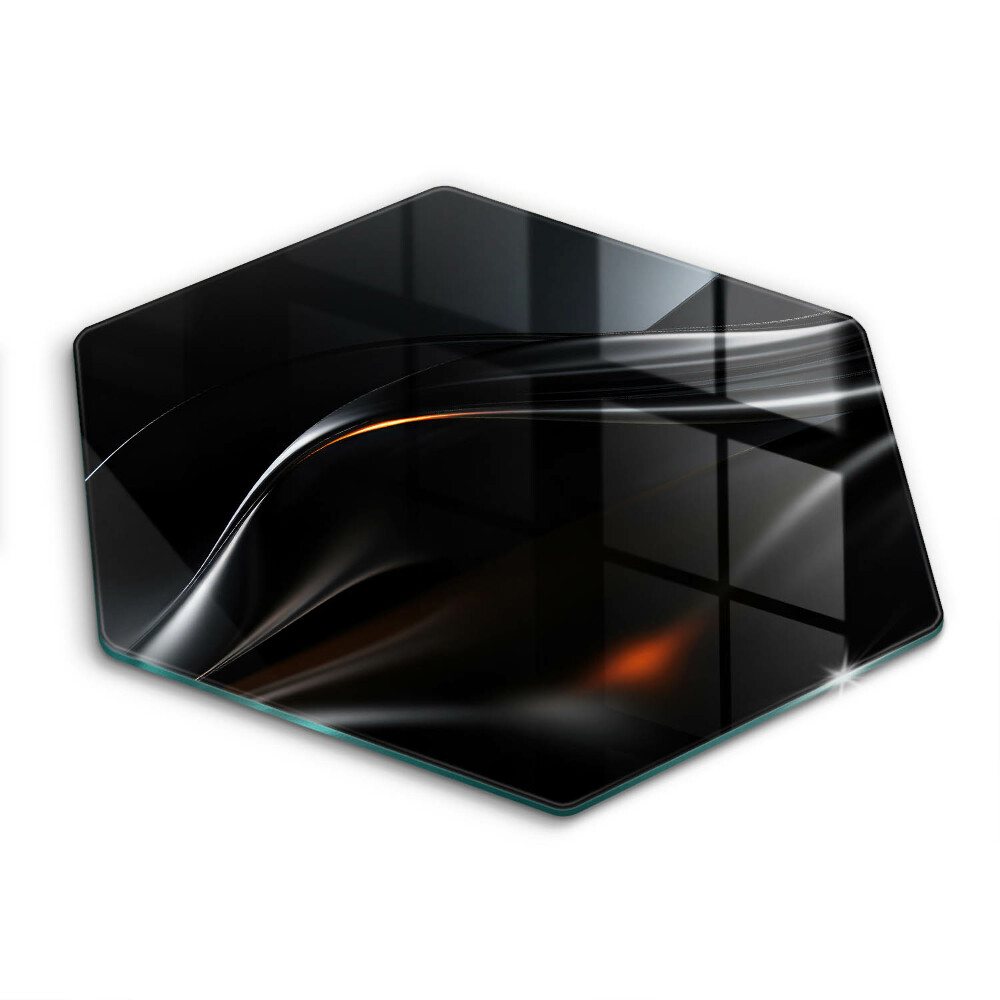 Kuchynská doska zo skla Abstraktný 3D dizajn