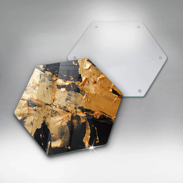 Kuchynská doska veľká zo skla Elegantná textúra laku