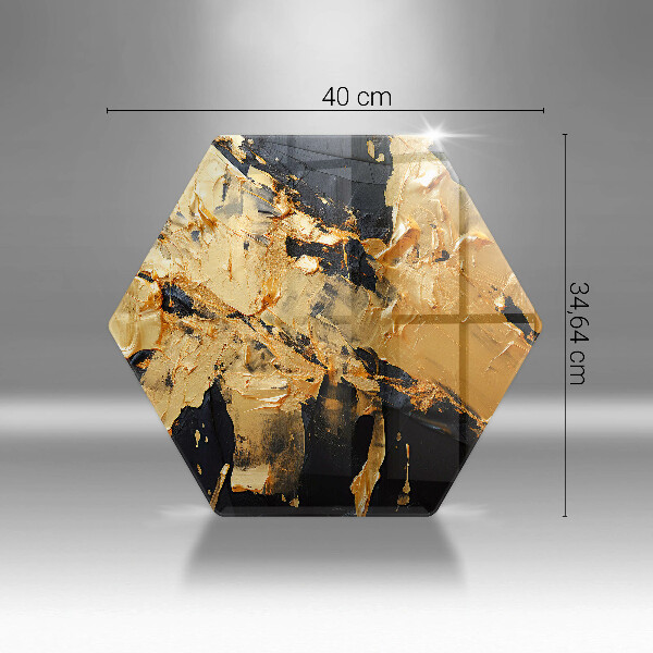 Kuchynská doska veľká zo skla Elegantná textúra laku