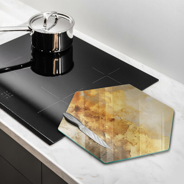 Kuchynská doska veľká zo skla Bohatá textúra