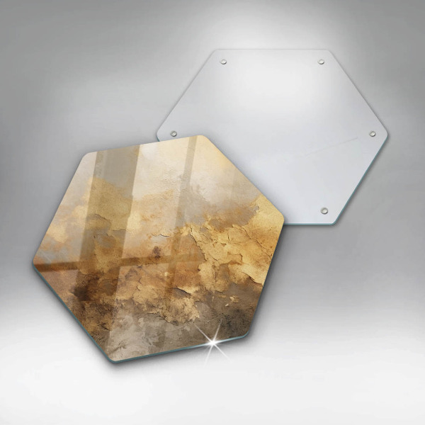 Kuchynská doska veľká zo skla Bohatá textúra