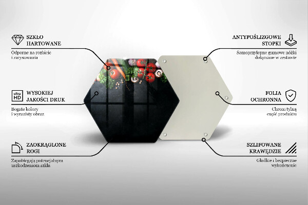 Kuchynská doska veľká zo skla Farebná zelenina