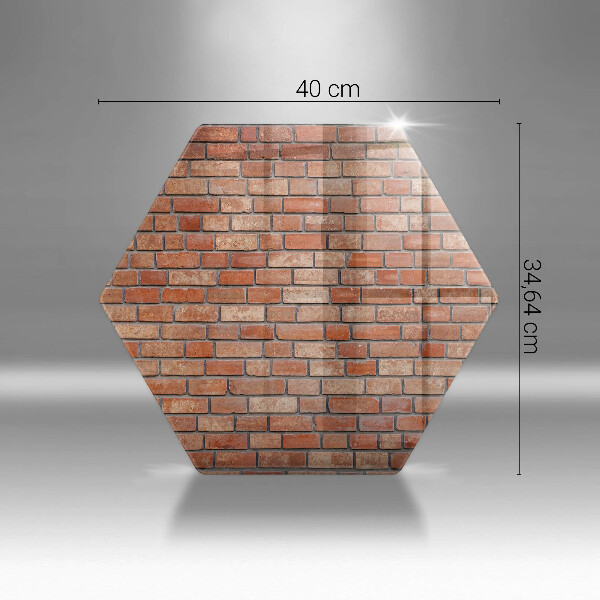 Kuchynská doska zo skla Murovaná stena