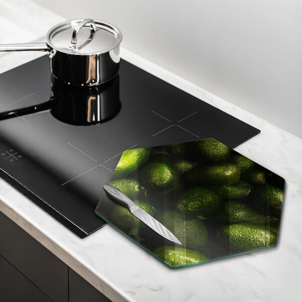 Kuchynská doska zo skla Ovocie avokáda