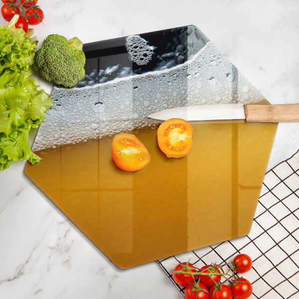 Kuchynská doska zo skla Pite pivnú penu